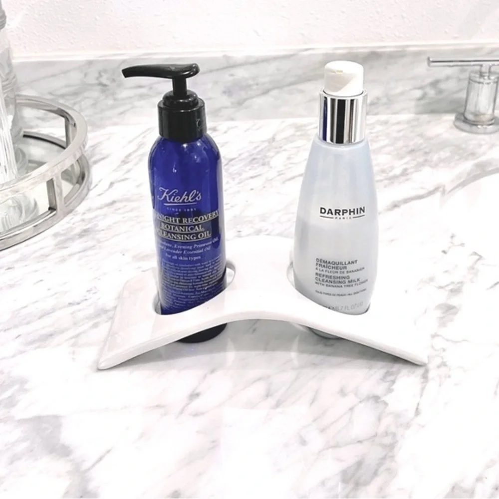 NEW! Ceramic Bottle Arch! Modern Soap - Lotion Holder!